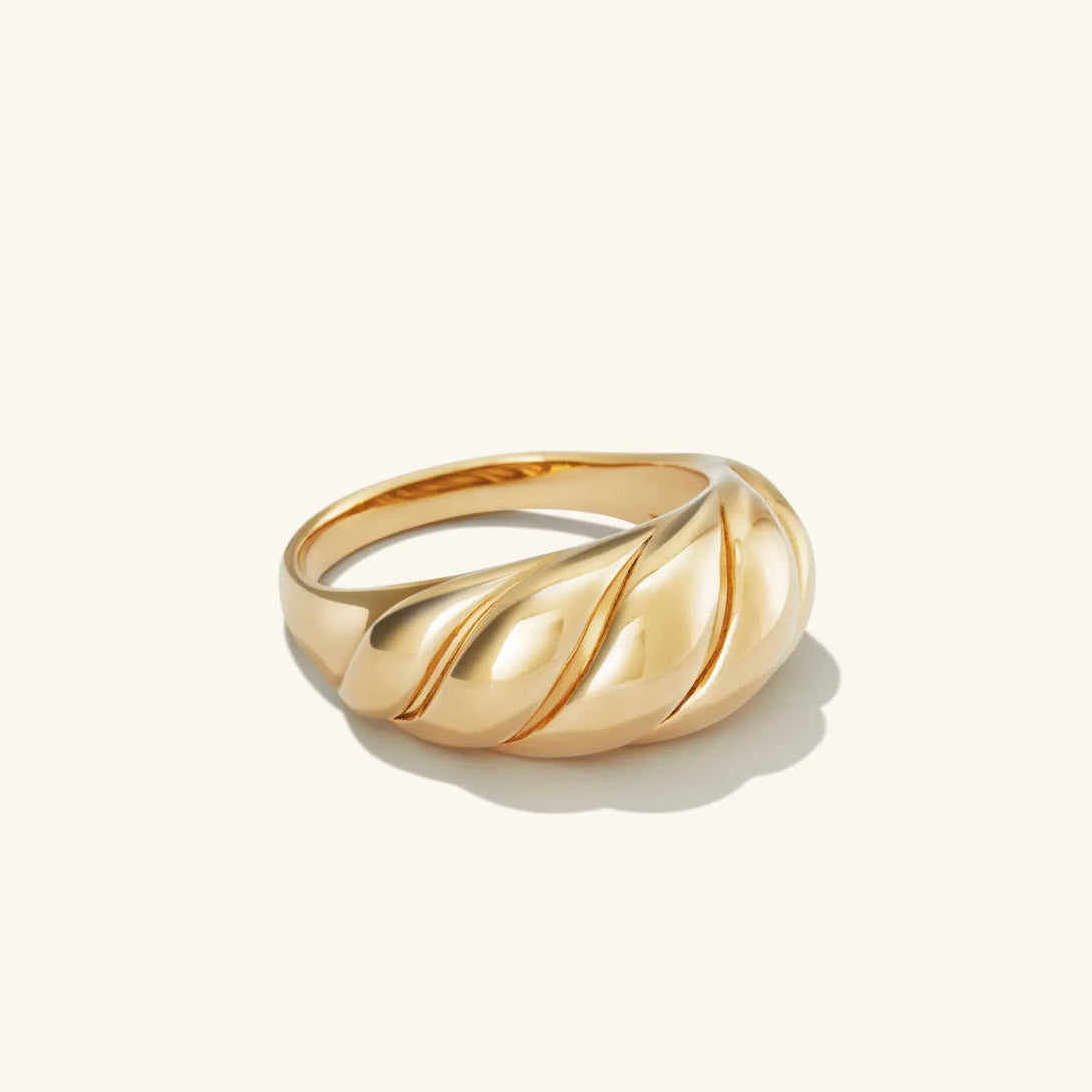 Croissant Dôme Ring - - OOTDY