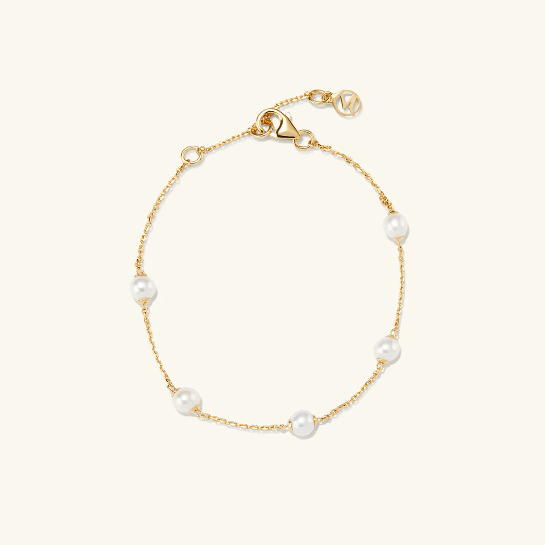 Mini Pearl Satellite Bracelet - - OOTDY