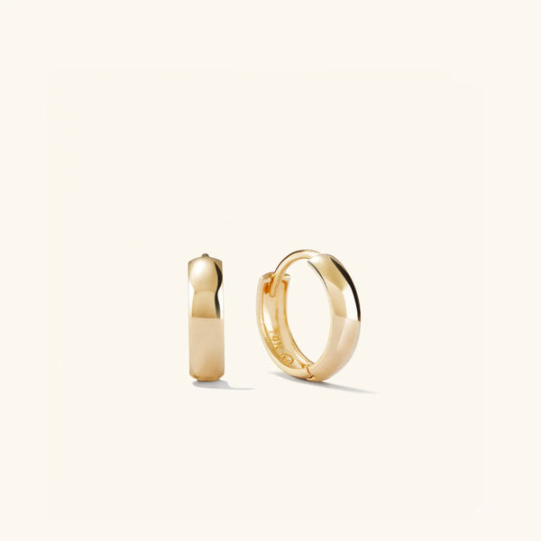 Bold Huggie Hoops - Hoops - OOTDY
