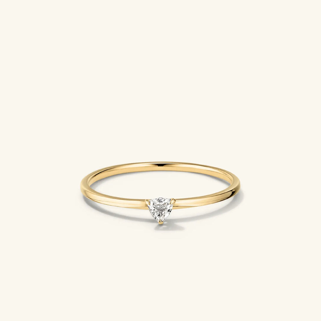 Gemstone Trillion Stacker Ring - - OOTDY