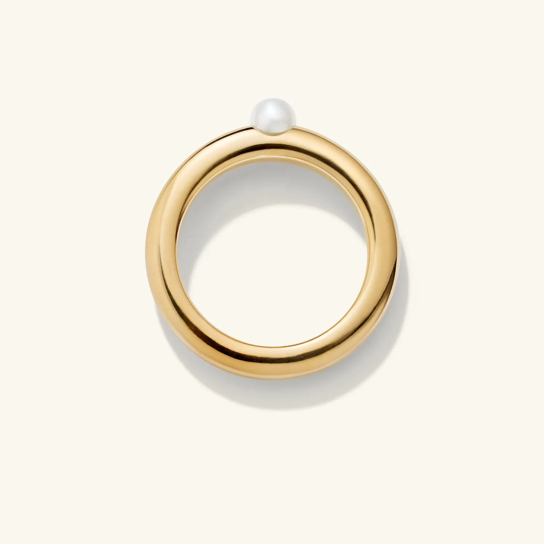 Pearl Stacker Ring - - OOTDY