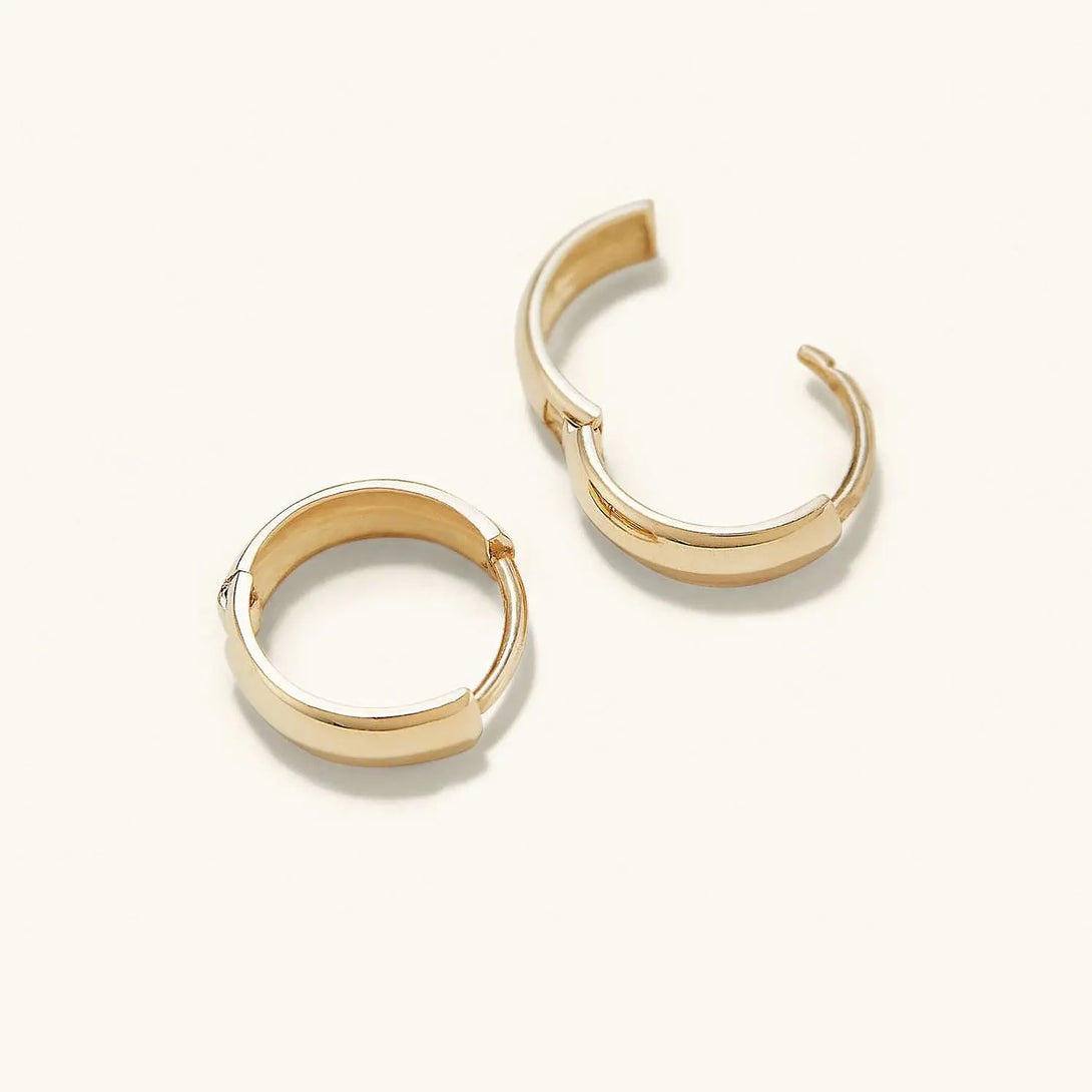 Bold Huggie Hoops - Hoops - OOTDY
