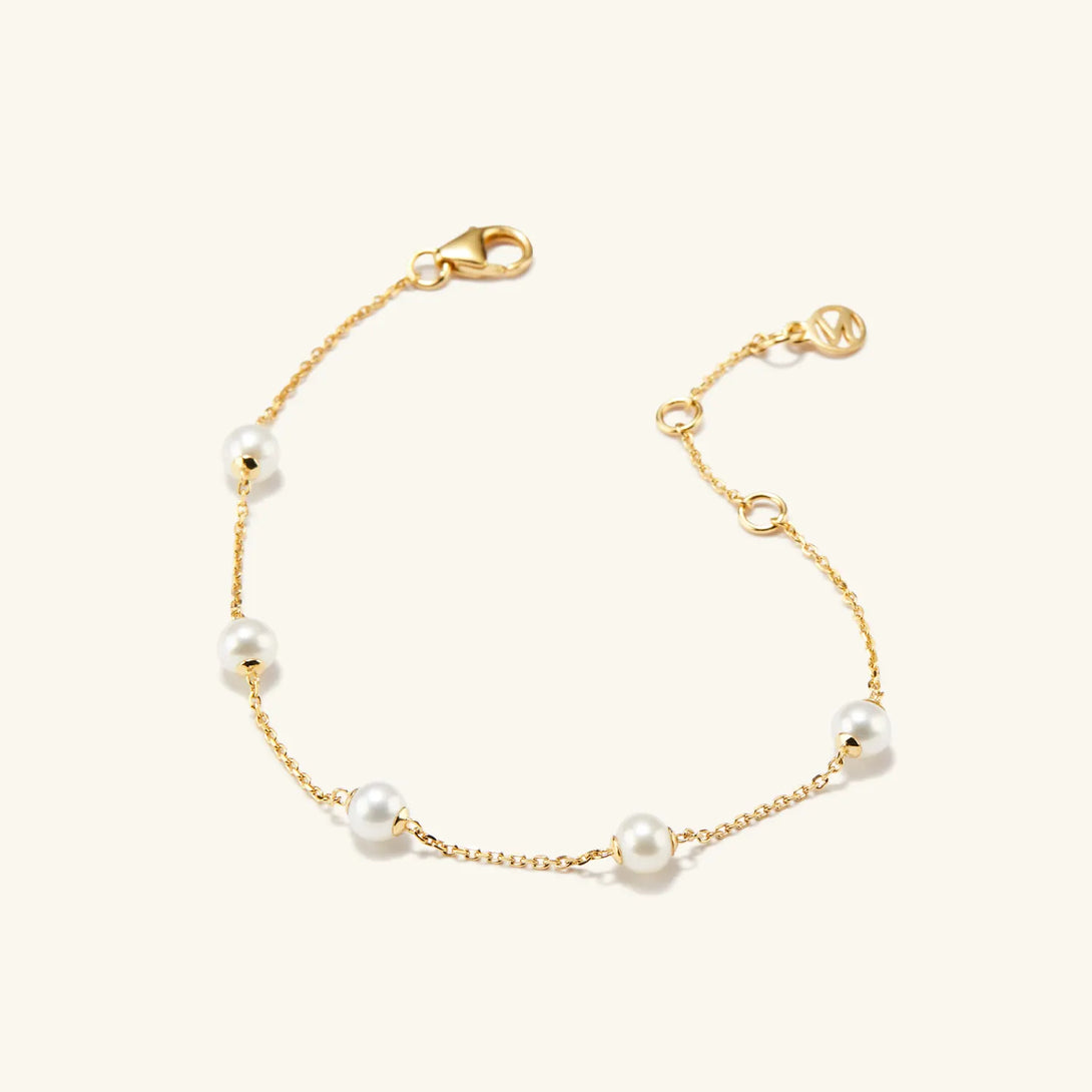 Mini Pearl Satellite Bracelet - - OOTDY