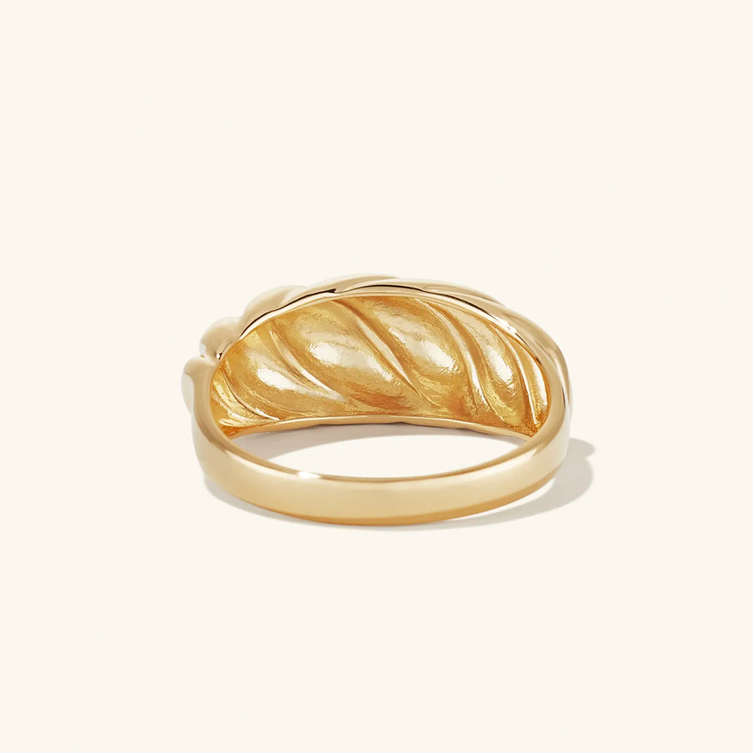 Croissant Dôme Ring - - OOTDY