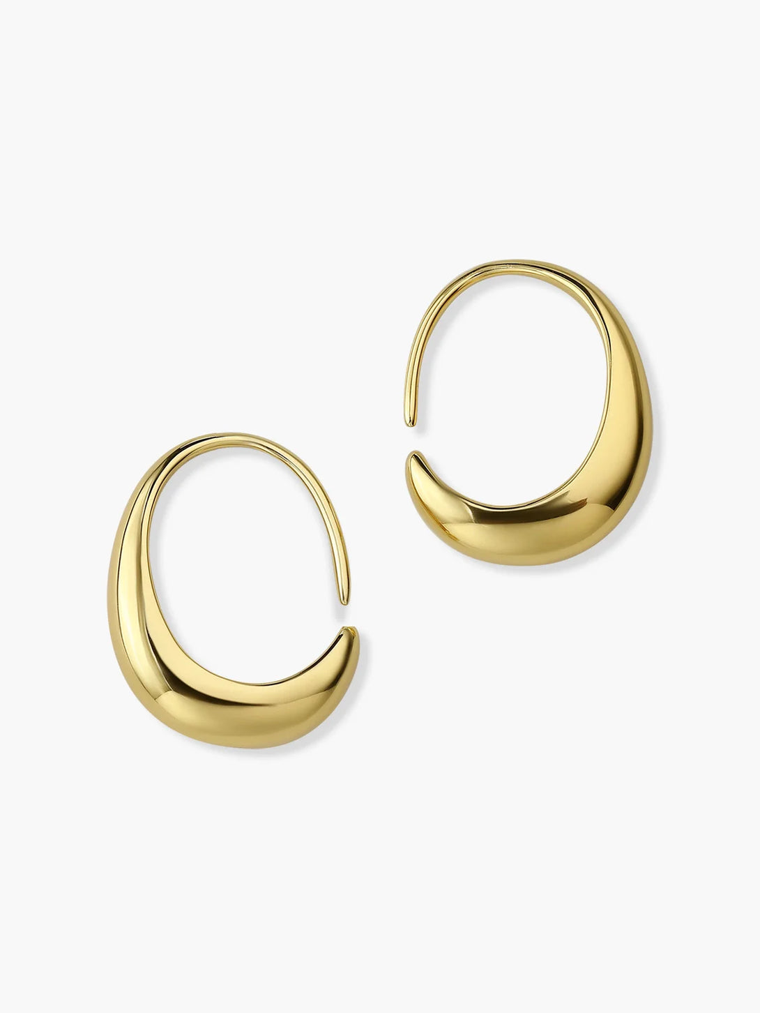 Semicircle Daily Tube Hoop Earrings - OOTDY