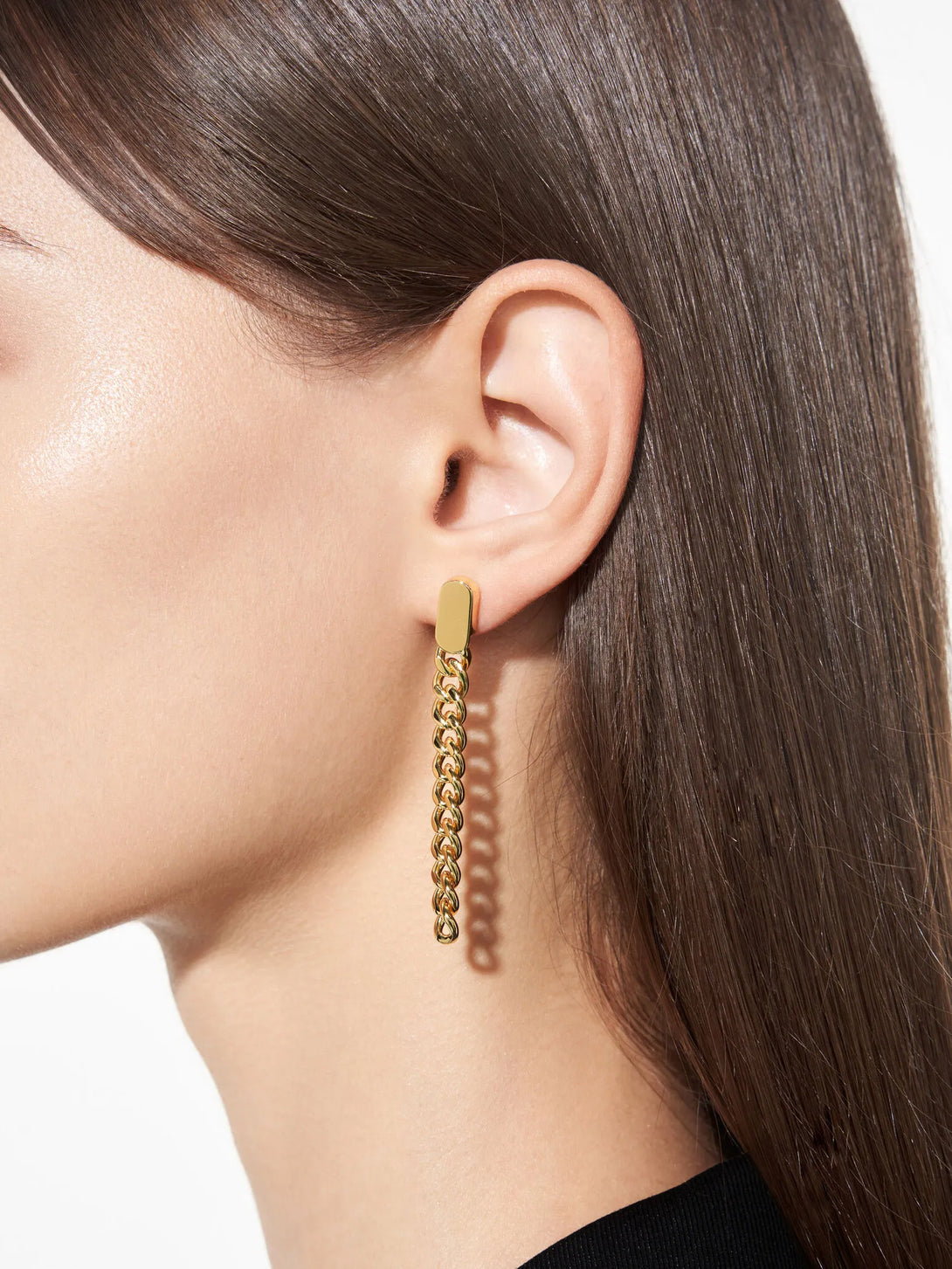 Oval Bold Gurb Drop Earrings - OOTDY