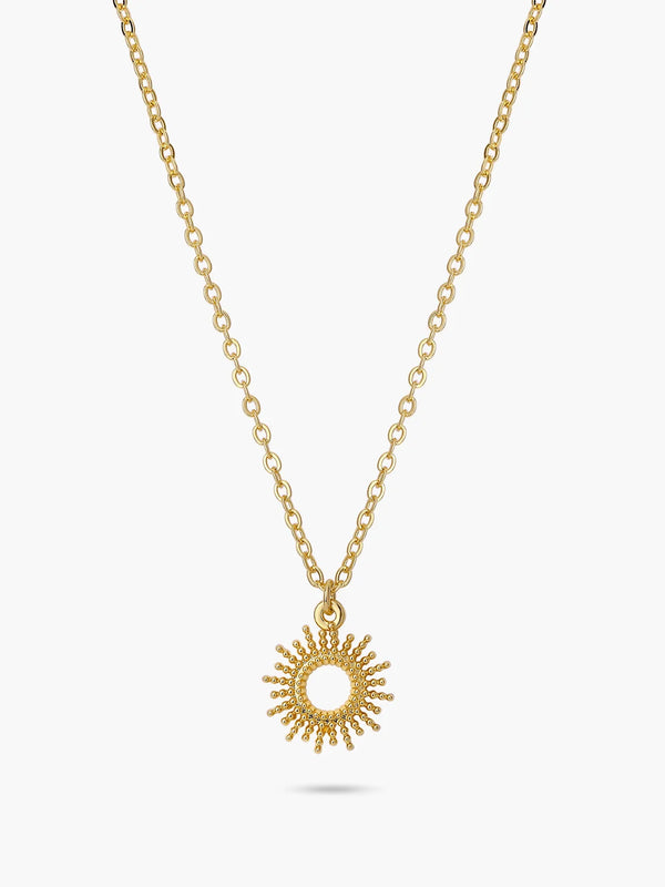 Delicate Sun Pendant Necklace - OOTDY