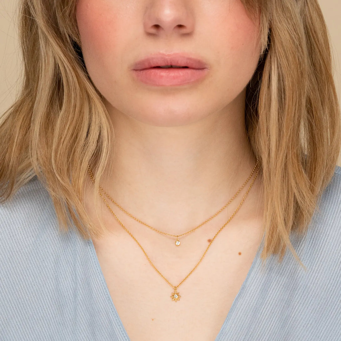 Sapphire Pendant Necklace - Pendant Necklace - OOTDY