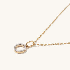 Diamond Letter Charm