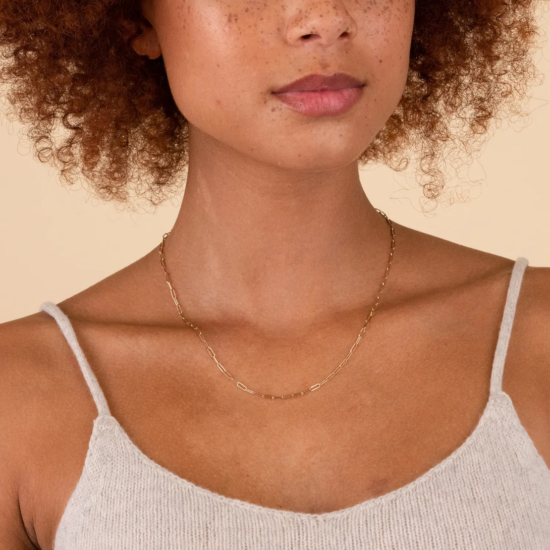 Boyfriend Bold Chain Necklace -  - Bonita