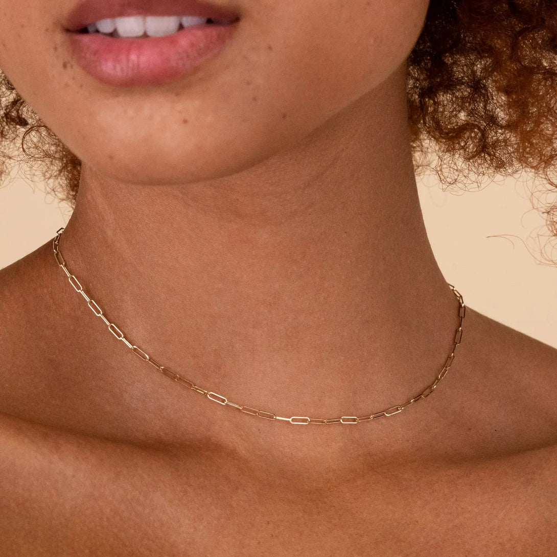 Boyfriend Bold Chain Necklace -  - Bonita