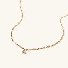 Sapphire Pendant Necklace